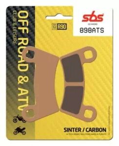 |X RZR 800 2008-2015 SBS ČA u[L pbh 898ATS Polaris RZR 800 2008-2015 SBS Sintered Rear Brake Pad 898ATS