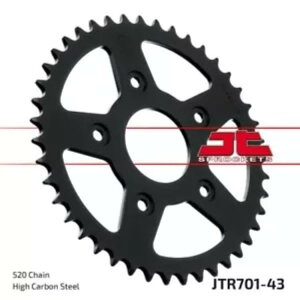 �J�W�o ���o�[ 600 1995-1997 JT �i�`������ ���A �X�v���P�b�g 43T 520 JTR701.43- Cagiva River 600 1995-1997 JT Natural Rear Sprocket 43T 520 JTR701.43- �y���s�A���i�z