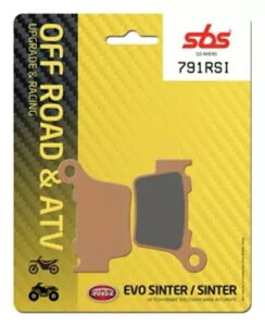 �n�X�N�o�[�i Cr 125 2005-2013 SBS ���[�V���O �V���^�[ �u���[�L ���C�j���O ���A 791RSI- Husqvarna Cr 125 2005-2013 SBS racing sinter brake lining rear 791RSI- �y���s�A���i�z