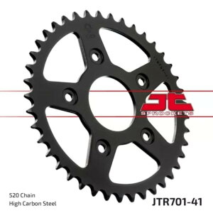 Cagiva MITO 125 2001-2007 JT ナチュラル リア スプロケット 41T 520 JTR701.41 Cagiva MITO 125 2001-2007 JT Natural Rear Sprocket 41T 520 JTR701.41