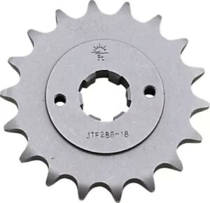 �z���_ CB 550 F 1975-1978 JT �V���o�[ �t�����g �X�v���P�b�g 18T 530 JTF288.18 Honda CB 550 F 1975-1978 JT Silver Front Sprocket 18T 530 JTF288.18 �y���s�A���i�z