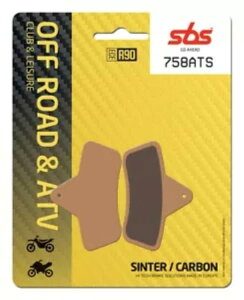 Arctic Cat 2x4/4x4 400 1998-2004 SBS Čtg u[L pbh 758ATS Arctic Cat 2x4/4x4 400 1998-2004 SBS Sintered Front Brake Pad 758ATS