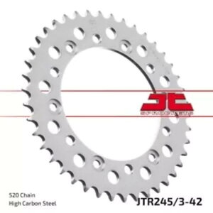 }n WR250×2016 JT i` AXvPbg 42T 520 JTR245/3.42- Yamaha Wr 250 X 2016 JT Natural Rear Sprocket 42T 520 Jtr245/3.42-