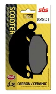 }n XMAX 300 2017-2020 SBS J[{ tg u[L pbh 229CT Yamaha XMAX 300 2017-2020 SBS Carbon Front Brake Pad 229CT
