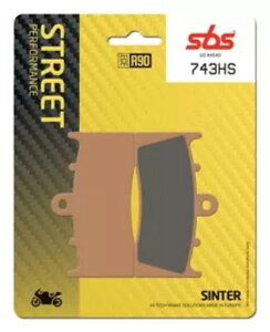 Kawasaki ZRX 400 1998-2001 SBS V^[ tg u[L pbh 743HS- Kawasaki ZRX 400 1998-2001 SBS Sinter Front Brake Pad 743HS-