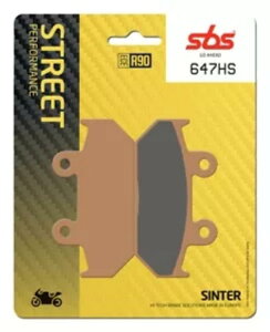 �z���_ �A�t���J�c�C�� 650 1988-1989 SBS �Č��t�����g �u���[�L �p�b�h 647HS Honda Africa Twin 650 1988-1989 SBS Sintered Front Brake Pad 647HS �y���s�A���i�z