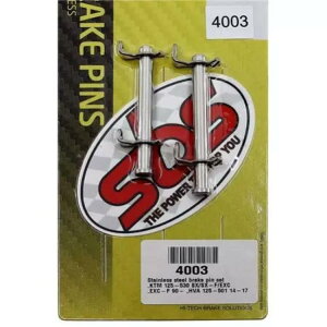 �n�X�N�o�[�i TE 250 I 2018 SBS �u���[�L �p�b�h �s�� 4003 Husqvarna TE 250 I 2018 SBS Brake Pad Pins 4003 �y���s�A���i�z