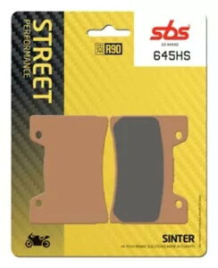 ���}�n R 600 1990-1991 SBS �V���^�[�h �t�����g �u���[�L �p�b�h 645HS- Yamaha R 600 1990-1991 SBS Sintered Front Brake Pad 645HS- �y���s�A���i�z