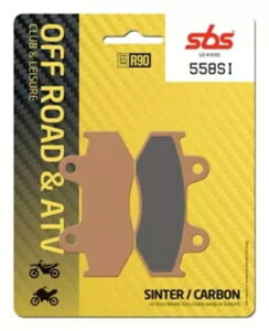 �z���_ RG 250 1986 SBS �Č��t�����g �u���[�L �p�b�h 558SI- Honda Rg 250 1986 SBS Sintered Front Brake Pad 558SI- �y���s�A���i�z