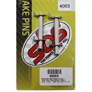 �n�X�N�o�[�i TE 250 I.E. 2008-2010 SBS �u���[�L�p�b�h�s�� 4003 Husqvarna TE 250 I.E. 2008-2010 SBS Brake Pad Pins 4003 �y���s�A���i�z