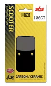 Daelim History 125 2001-2006 SBS �J�[�{�� �t�����g �u���[�L �p�b�h 100CT Daelim History 125 2001-2006 SBS Carbon Front Brake Pad 100CT �y���s�A���i�z