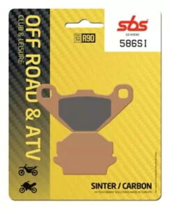 KTM GS 125 1992-1997 SBS �V���^�[ ���A �u���[�L �p�b�h 586SI- KTM GS 125 1992-1997 SBS Sinter Rear Brake Pad 586SI- �y���s�A���i�z