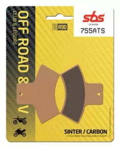 1999-2003 |X XNu[ 4x4 400 SBS V^[ A u[L pbh 755ATS- 1999-2003 Polaris Scrambler 4x4 400 SBS Sinter Rear Brake Pad 755ATS-