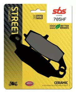 XYL X 250 2009-2019 SBS Čtg u[L pbh 705HF- Suzuki X 250 2009-2019 SBS Sintered Front Brake Pad 705HF-
