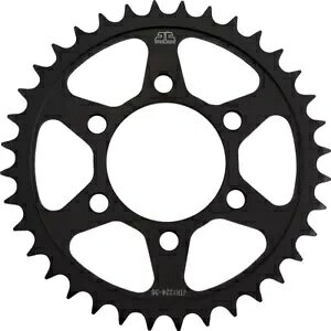 �z���_ CB 300 R ABS 2022-2023 JT �u���b�N ���A �X�v���P�b�g 36T 520 JTR1224.36 Honda CB 300 R ABS 2022-2023 JT Black Rear Sprocket 36T 520 JTR1224.36 �y���s�A���i�z