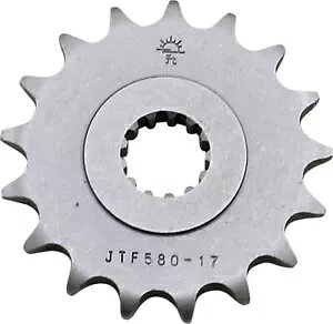 }n FZX 750 1987-1989 JT Vo[ tg XvPbg 17T 530 JTF580.17 Yamaha FZX 750 1987-1989 JT Silver Front Sprocket 17T 530 JTF580.17