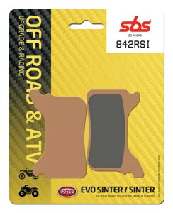 �A�v�����A Sxv 550 2006-2013 SBS ���[�V���O �V���^�[ �u���[�L ���C�j���O �t�����g 842RSI- Aprilia Sxv 550 2006-2013 SBS racing sinter brake lining front 842RSI- �y���s�A���i�z