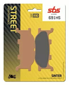 ���}�n XJ6-S 600 2009-2015 SBS �V���^�[�h �t�����g �u���[�L �p�b�h 691HS- Yamaha XJ6-S 600 2009-2015 SBS Sintered Front Brake Pad 691HS- �y���s�A���i�z