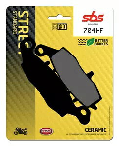 XYL oo 125 2003-2018 SBS V^[ tg u[L pbh 704HF- Suzuki Vanvan 125 2003-2018 SBS Sinter Front Brake Pad 704HF-