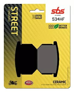 スズキ Cavalcade 1400 1985-1986 SBS 焼結フロント ブレーキ パッド 534HF Suzuki Cavalcade 1400 1985-1986 SBS Sintered Front Brake Pad 534HF