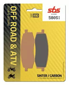 ���}�n YZ 490 1985-1990 SBS �Č��t�����g �u���[�L �p�b�h 580SI- Yamaha YZ 490 1985-1990 SBS Sintered Front Brake Pad 580SI- �y���s�A���i�z