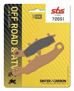 Kawasaki X[p[ VFp 250 2000-2002 SBS Čtg u[L pbh 726SI- Kawasaki Super Sherpa 250 2000-2002 SBS Sintered Front Brake Pad 726SI-