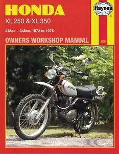 wCY }jA z_ XL250 & XL350 1972-1976 gCAoCNp Haynes Manual For Honda XL250 & XL350 1972-1976 Trial Bikes