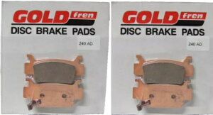 ブレーキ ディスク パッド フロント Goldfren ホンダ TRX 500 FE7 フォアマン ES 2007 Brake Disc Pads Front Goldfren For Honda TRX 500 FE7 Foreman ES 2007