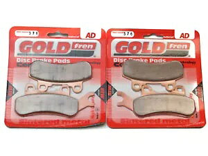 Goldfren �u���[�L�p�b�h �t�����g Can Am �f�B�t�F���_�[ XT 799cc 2016 Goldfren Brake Pads Front For Can Am Defender XT 799cc 2016 �y���s�A���i�z