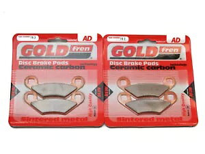 Goldfren �u���[�L�p�b�h �t�����g �|�����X 325 �G�N�X�y�f�B�V���� 2000 Goldfren Brake Pads Front For Polaris 325 Xpedition 2000 �y���s�A���i�z