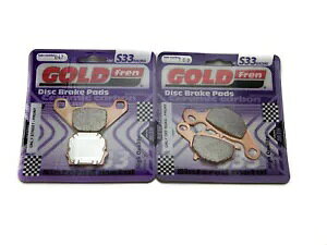 Goldfren S33 �u���[�L�p�b�h �t�����g & ���A �X�Y�L RM 80 T/V/W/X/Y/K1 1996-2001 Goldfren S33 Brake Pads Front & Rear For Suzuki RM 80 T/V/W/X/Y/K1 1996-2001 �y���s�A���i�z