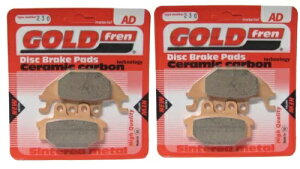 �u���[�L �f�B�X�N �p�b�h �t�����g Goldfren SYM Quadlander 250 2008 �p Brake Disc Pads Front Goldfren For SYM Quadlander 250 2008 �y���s�A���i�z