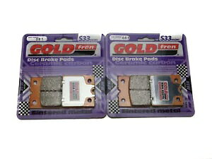 Goldfren S33 �u���[�L�p�b�h �t�����g Horex 500/600 Columbus 1988- Goldfren S33 Brake Pads Front For Horex 500/600 Columbus 1988- �y���s�A���i�z