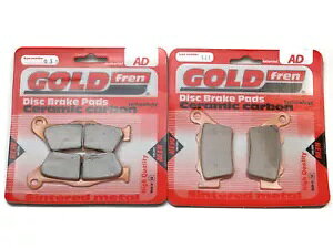 T.M. p Goldfren u[Lpbh tg & A300 NX 1995-2000 Goldfren Brake Pads Front & Rear For T.M. 300 Cross 1995-2000