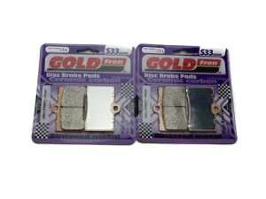 Goldfren S33 u[Lpbh tg Voxan [hX^[ 1000 2002-2005 Goldfren S33 Brake Pads Front For Voxan Roadster 1000 2002-2005