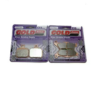 Goldfren S33 u[Lpbh tg & A }n XQ 125/150 N Maxster 2001-2003 Goldfren S33 Brake Pads Front & Rear For Yamaha XQ 125/150 N Maxster 2001-2003