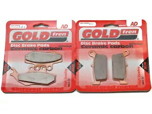 Goldfren u[Lpbh tg & A KXKX py 125 (2T) 2005-2008 p Goldfren Brake Pads Front & Rear For Gas-Gas Pampera 125 (2T) 2005-2008