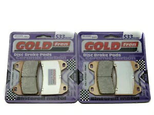 Goldfren S33 u[Lpbh tg Voxan JtF[T[ 2006-2008 Goldfren S33 Brake Pads Front For Voxan Caf? Racer 2006-2008