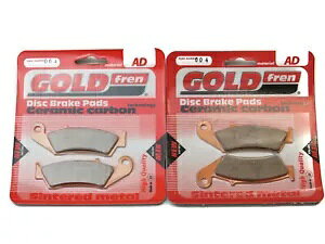 Goldfren �u���[�L�p�b�h �t�����g �z���_ TRX 250 RJ/RK 1988-1989 Goldfren Brake Pads Front For Honda TRX 250 RJ/RK 1988-1989 �y���s�A���i�z