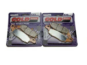 Goldfren S33 �u���[�L�p�b�h �t�����g �X�Y�L S 650 L3 �O���f�B�E�X�� ABS 2009-2014 Goldfren S33 Brake Pads Front For Suzuki S 650 L3 Gladius Non ABS 2009-2014 �y���s�A���i�z