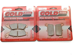 Goldfren �u���[�L�p�b�h �t�����g & ���A ���}�n WR 250 RX/RY 32D-2008-2018�p Goldfren Brake Pads Front & Rear For Yamaha WR 250 RX/RY 32D- 2008-2018 �y���s�A���i�z