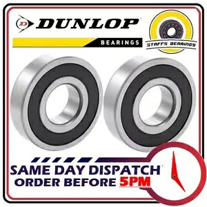 KTM Duke 125 �t�����g�z�C�[���x�A�����O x2 �_�����b�v FAST P&P �ɓK�� Fits KTM Duke 125 Front Wheel Bearings x2 Dunlop FAST P&P �y���s�A���i�z