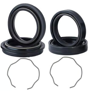 �t�H�[�N �I�C�� �V�[�� �_�X�g �J�o�[ & �ێ��N���b�v �g���C�A���t TT 600 2001 �ɓK�� Fork Oil Seals Dust Covers & Retaining Clips Fits Triumph TT 600 2001 �y���s�A���i�z