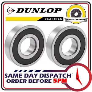 Zontes Monster 125 �t�����g�z�C�[���x�A�����O x2 �_�����b�v FAST P&P �ɓK�� Fits Zontes Monster 125 Front Wheel Bearings x2 Dunlop FAST P&P �y���s�A���i�z