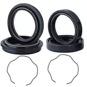 �t�H�[�N �I�C�� �V�[�� �_�X�g �J�o�[ & �ێ��N���b�v �X�Y�L GSX 400 L 1983 �ɓK�� Fork Oil Seals Dust Covers & Retaining Clips Fits Suzuki GSX 400 L 1983 �y���s�A���i�z