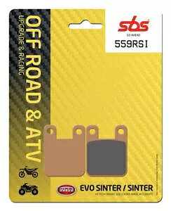 Macbor 515 R 6V 50 2004 SBS [VO V^[ u[L pbh tg 559RSI- Macbor 515 R 6V 50 2004 SBS Racing Sinter Brake Pad Front 559RSI-