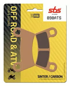 �|�����X �A�E�g���[ S 450 2008 SBS �Č����A �u���[�L �p�b�h 898ATS Polaris Outlaw S 450 2008 SBS Sintered Rear Brake Pad 898ATS �y���s�A���i�z