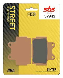 ���}�n R 350 1991-1995 SBS �V���^�[�h �t�����g �u���[�L �p�b�h 570HS- Yamaha R 350 1991-1995 SBS Sintered Front Brake Pad 570HS- �y���s�A���i�z