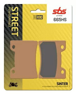 1992-1995 ���}�n R 600 SBS �V���^�[ �t�����g �u���[�L �p�b�h 665HS- 1992-1995 Yamaha R 600 SBS Sinter Front Brake Pad 665HS- �y���s�A���i�z
