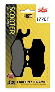 Aprilia Max 125 2012-2017 SBS �J�[�{�� �t�����g �u���[�L �p�b�h 177CT- Aprilia Max 125 2012-2017 SBS Carbon Front Brake Pad 177CT- �y���s�A���i�z